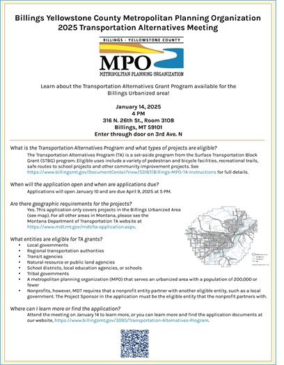 Transportation Alternatives Flyer