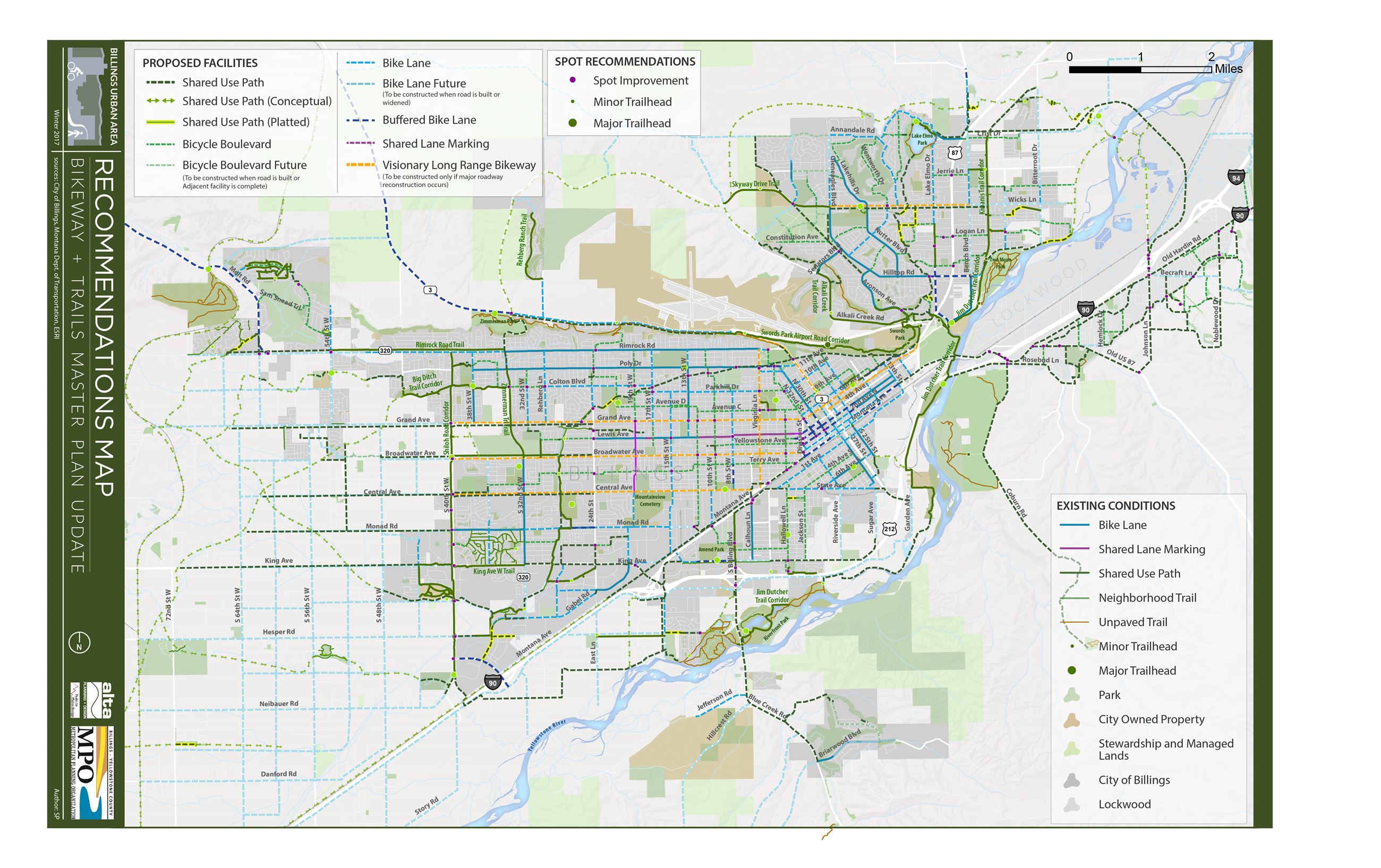 Billings Base Map Recommendations
