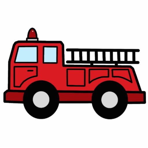 cartoon-art-fire-truck | from the internet