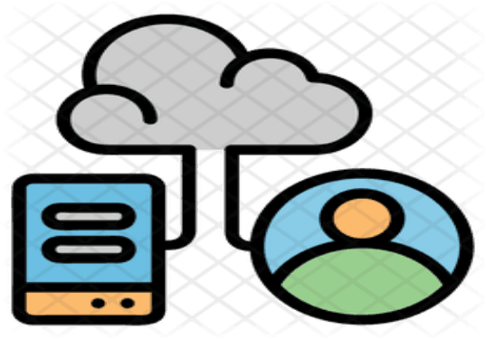 cc hybrid meeting by iconscout