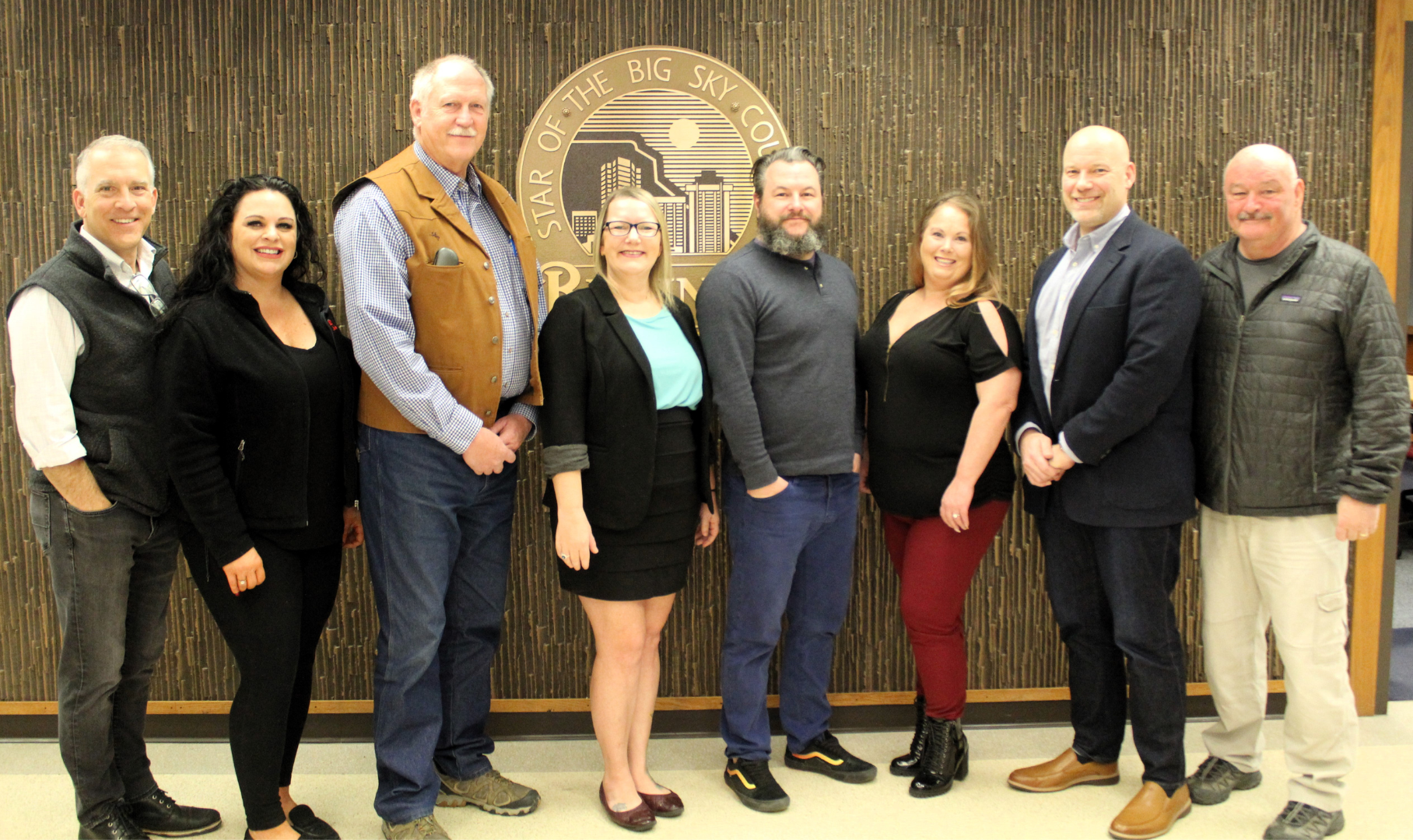 A group photo of the Citizen Police Advisory Board