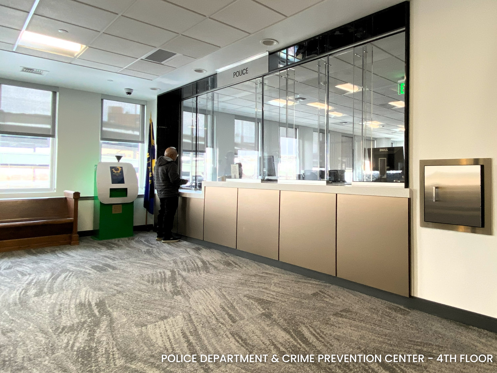 Police Department Window