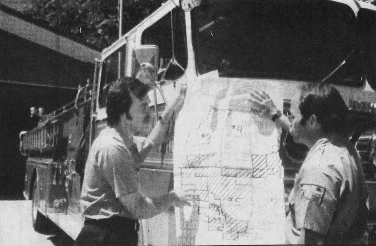 Billing Gazette Lake Elmo Fire Station 1984